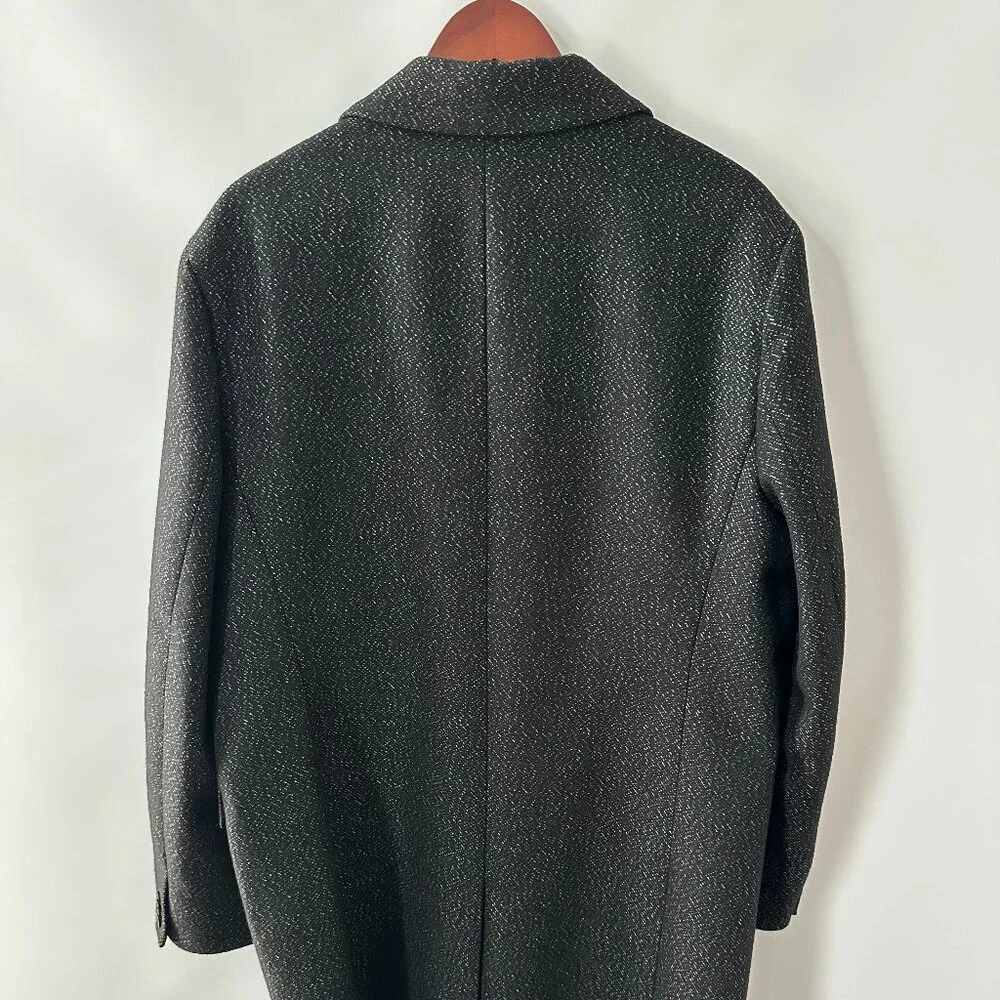 Black & Grey Express XL Men's Jacket with zip-in hooded bib - Picture 2 of 13